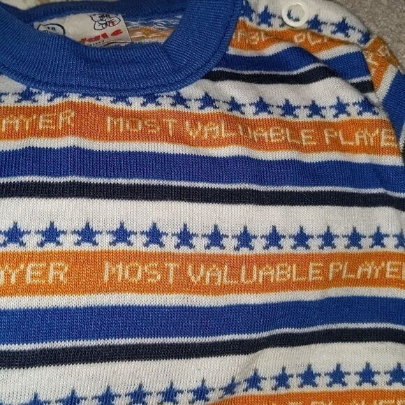 Kuddle vintage knit most valuable player shirt size 18 months - Picture 3 of 5